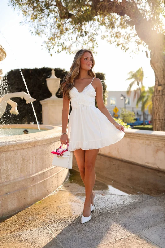 Eugenie Dress - White