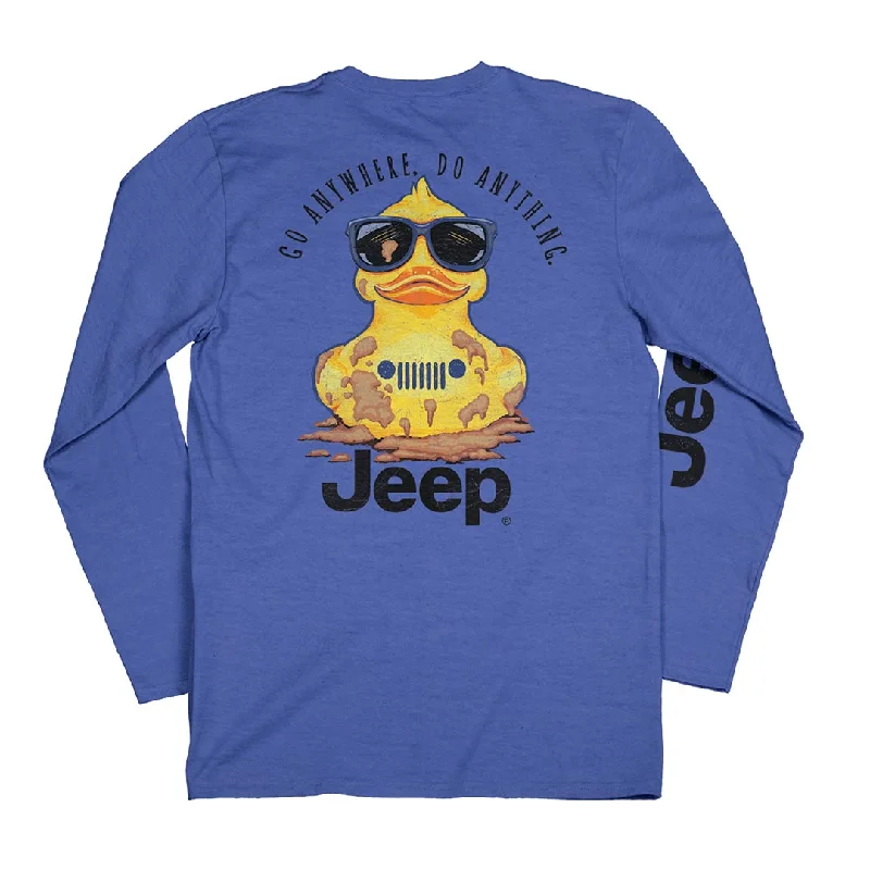 Jeep - Muddy Duck Long Sleeve Shirt Casual Ruffle Short Shirt