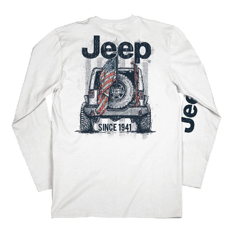 Jeep - USA 1 Long Sleeve Shirt Comfortable Fit Short Shirt