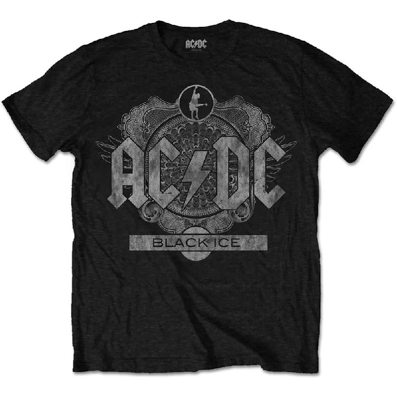 AC/DC | Official Band T-Shirt | Ice Zippered Buttoned Snapped