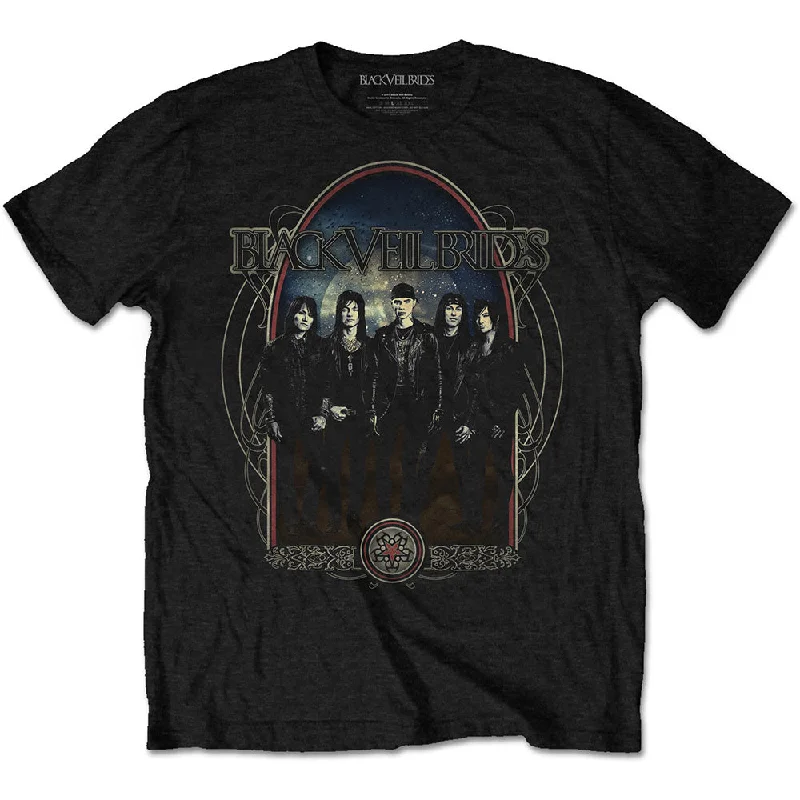 Black Veil Brides | Official Band T-Shirt | Ornaments Oversized T-Shirt Spandex breathable