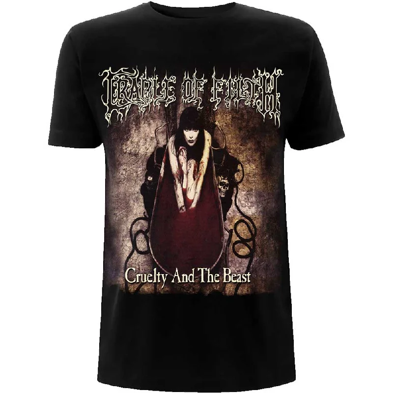 Cradle Of Filth | Official Band T-Shirt | Cruelty & The Beast Welt Pockets Slit Pockets