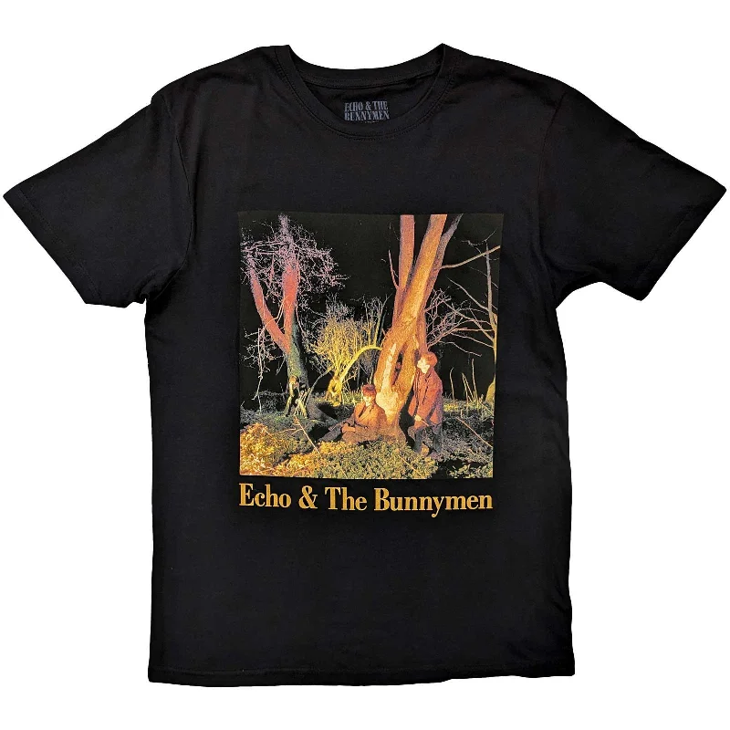 Echo & The Bunnymen| Official Band T-Shirt | Crocodiles Wool Fabric Cashmere Fabric Tweed Fabric