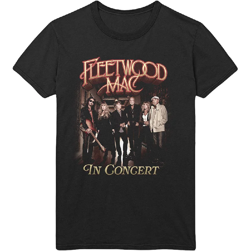 Fleetwood Mac | Official Band T-Shirt | In Concert Welt Pockets Slit Pockets