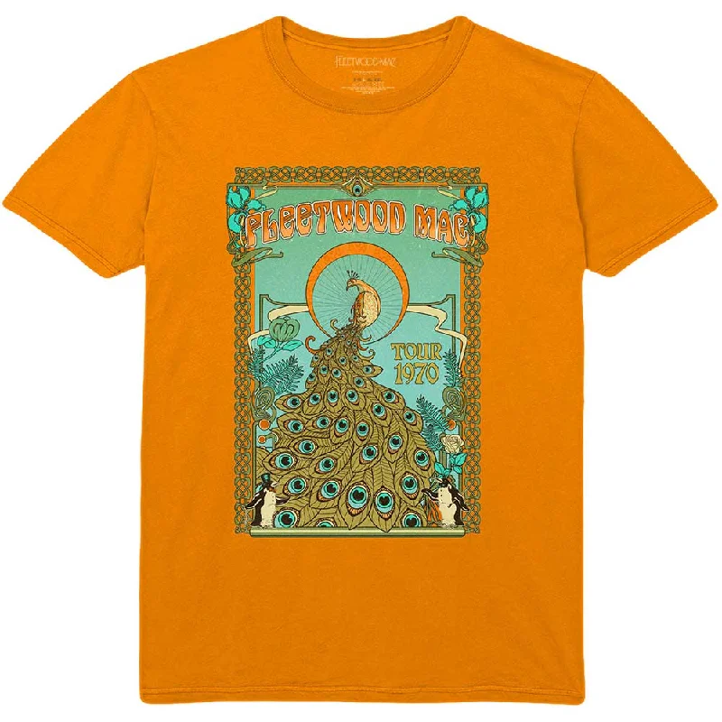 Fleetwood Mac | Official Band T-Shirt | Peacock Embroidered Appliqued Beaded