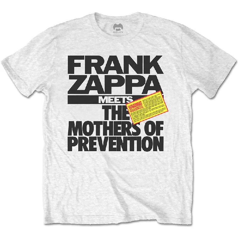 Frank Zappa | Official Band T-Shirt | The Mothers of Prevention Elegant Classic Vintage