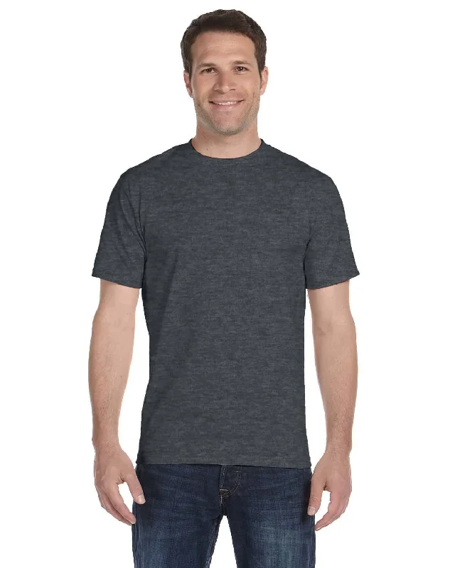 Gildan DryBlend 50/50 T-Shirt | Dark Heather Casual Formal Business