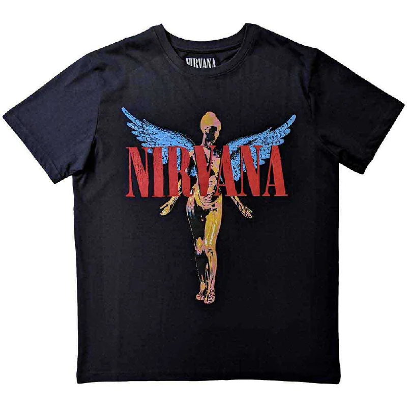 Nirvana | Official Kids Band T-Shirt | Angelic Mesh Fabric Canvas Fabric Denim Fabric