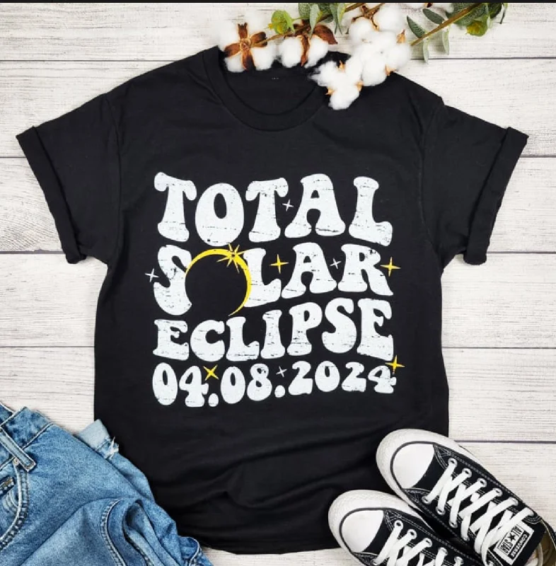 Total Solar Eclipse T-Shirt Elasticated Padded Insulated