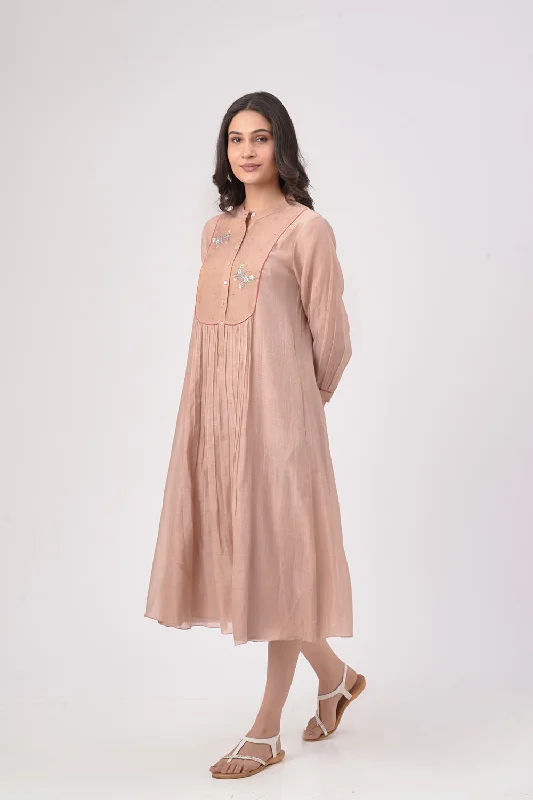 Nature & Life Midi Dress Cozy A-Line Midi Dress