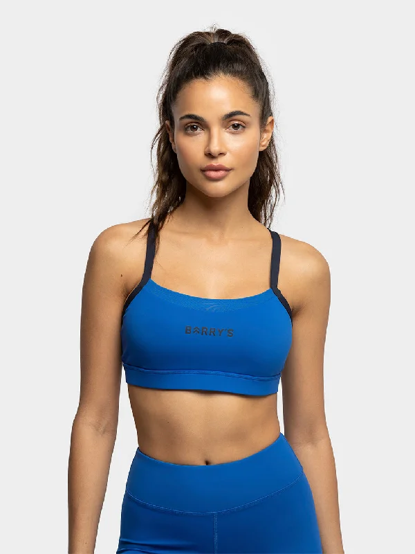 BARRY'S COBALT/INK BLUE AGILITY BRA Full Coverage Bra