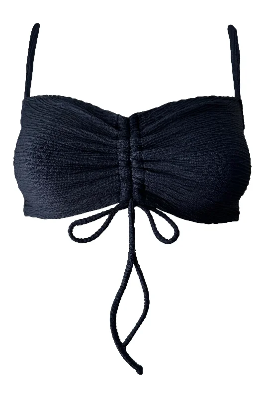 Bra Leyla in Navy Jacard Adjustable Fit Bra