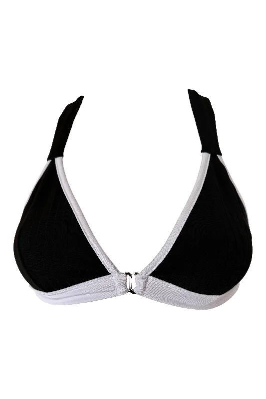 Zale Bra Paola Black/White Soft Mesh Bra