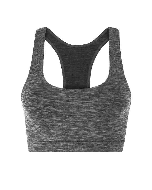 ELATED Bra Top | Marl High Support Sports Bra