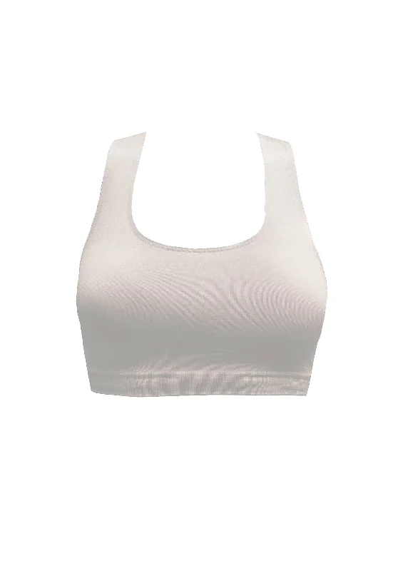 ELATED Bra Top | Taupe Full Support Bra