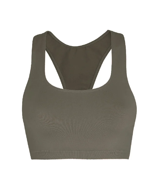 ELATED Bra Top | Muddy Grey Comfortable Bralette Style