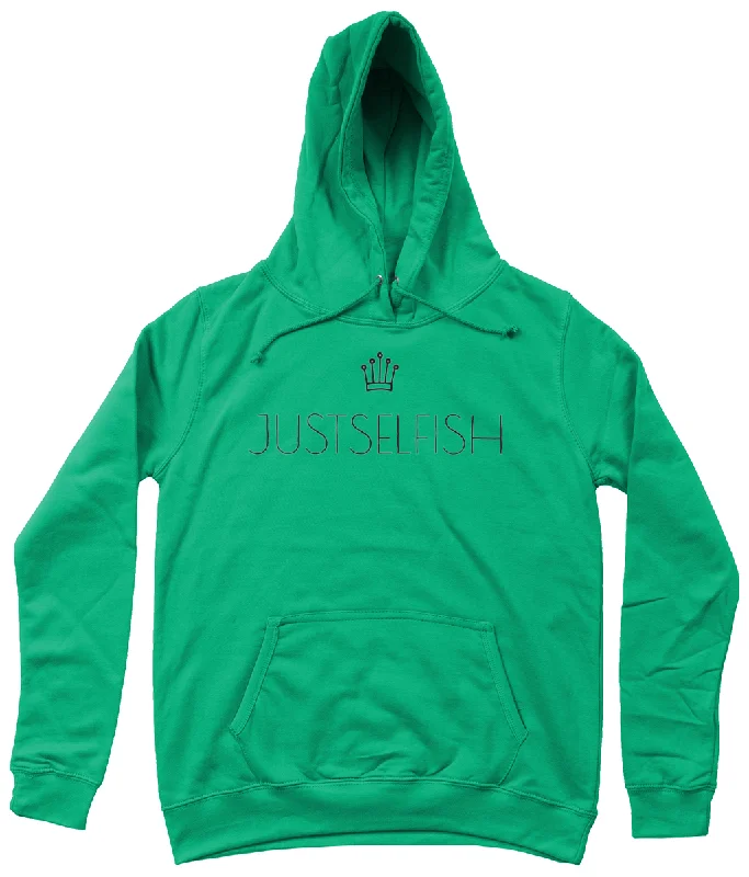 JUSTSELFISH THE LABEL - Hoodie, More colours Hoodie with High Neck Warm Protective