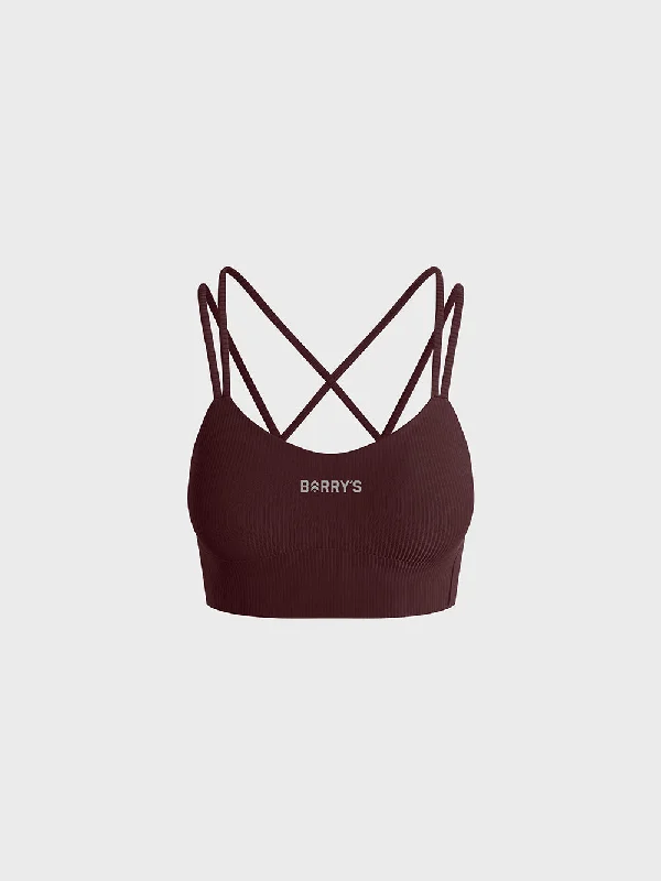 LULULEMON GARNET LIKE A CLOUD RIBBED LONGLINE BRA B-D Sexy Lace Bralette