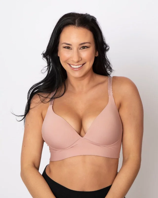 Trish Molded Cup Bra Sexy Mesh Bra