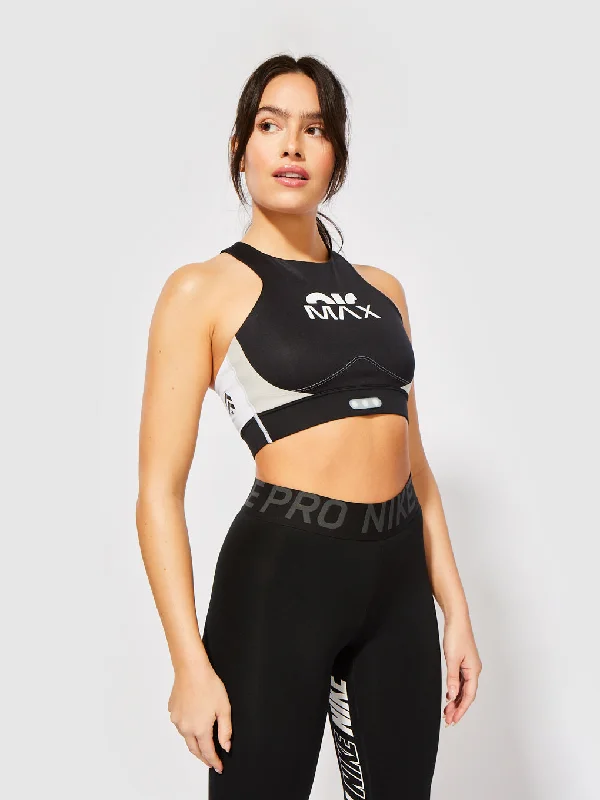 NIKE B/W DRI-FIT SWOOSH AIR MAX BRA Lightly Padded Bra