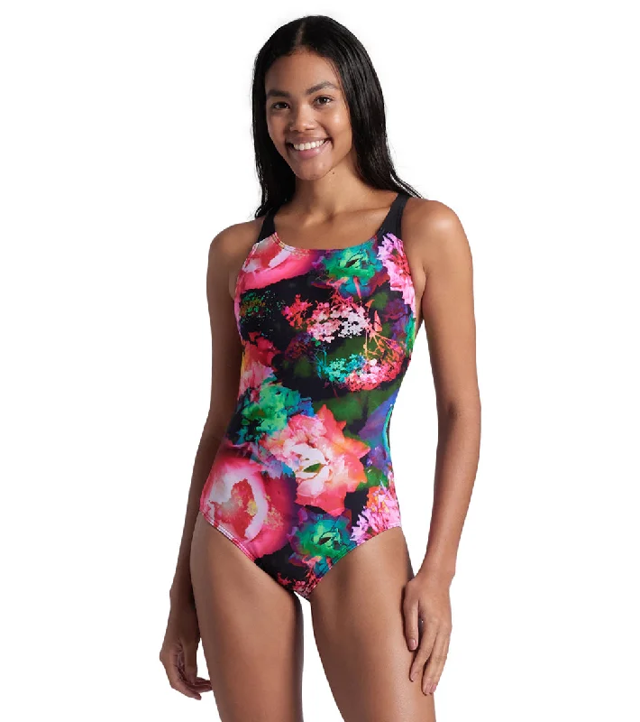 Arena Women's Roseland Pro Back One Piece Swimsuit Adjustable Swim Top