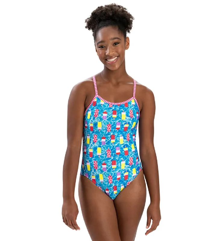 Dolfin Uglies Women's String Back One Piece Swimsuit Poolside Adjustable Bikini Bottoms Dolfin Uglies Women's String Back One Piece Swimsuit Poolside Adjustable Bikini Bottoms