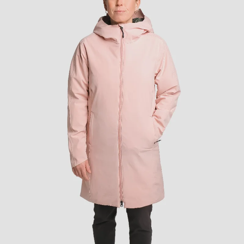 Basalt 2L Insulated Jacket Rose Welt Pockets Slit Pockets Flap Pockets