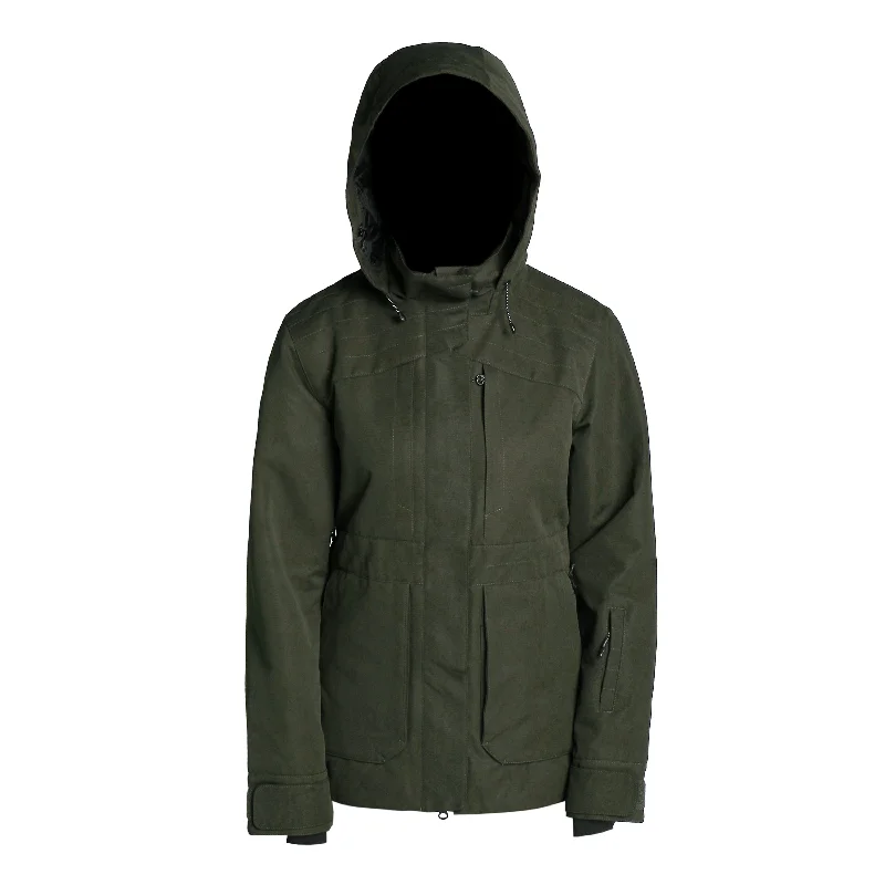 Lillian Jacket Insulated Pine Washout Anorak Shell Jacket Lightweight Jacket