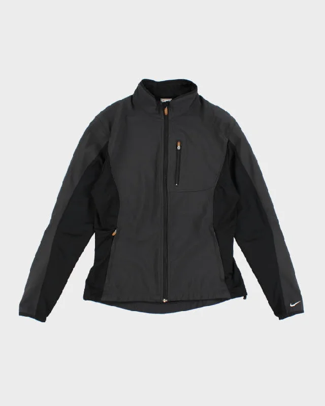 Nike Fit Storm Womens Jacket Black - M Rayon Jacket Velvet Jacket Corduroy Jacket