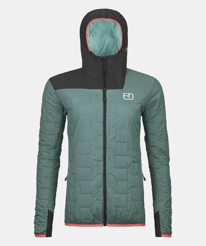 Women's Swisswool Piz Badus Jacket Snapped Jacket Toggled Jacket Drawstring Jacket