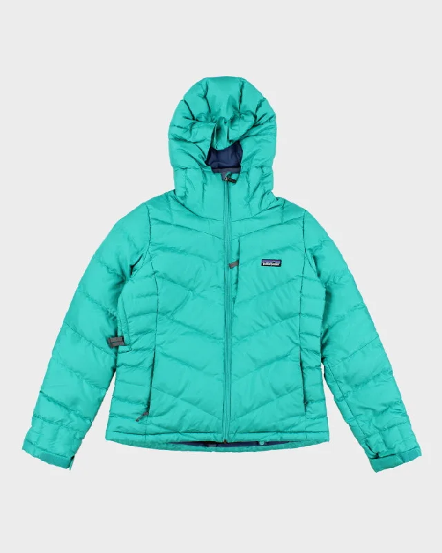 Patagonia Women's Goose Down Hooded Puffer Jacket - M Faux Fur Jacket Real Fur Jacket Shearling Jacket Patagonia Women's Goose Down Hooded Puffer Jacket - M Faux Fur Jacket Real Fur Jacket Shearling Jacket