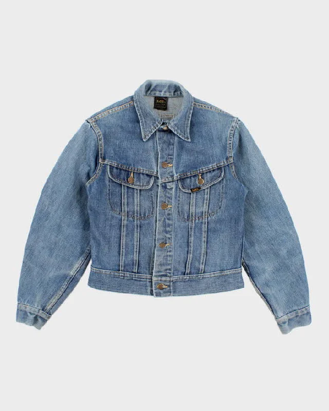 Vintage Lee Denim Jacket - S Oversized Jacket Tailored Jacket Straight Jacket