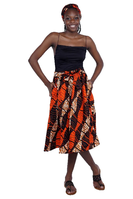 African Midi/Calf Length  Skirt maxi skirt elegant