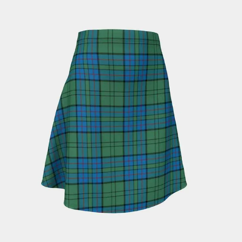 Lockhart Tartan Flared Skirt lace skirt intricate