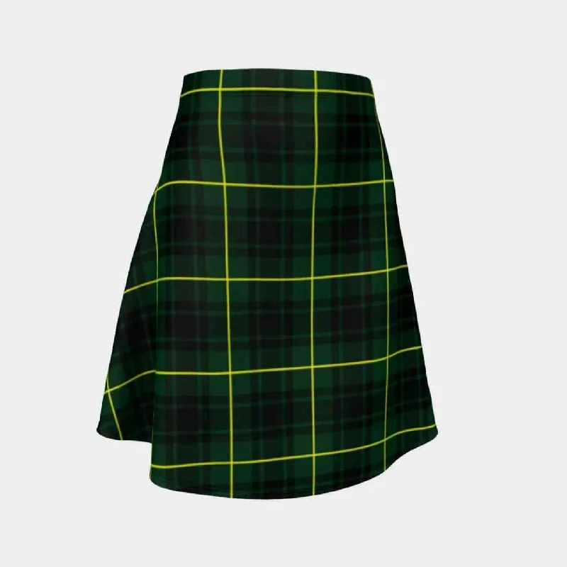 MacArthur Modern Tartan Flared Skirt wool skirt sturdy