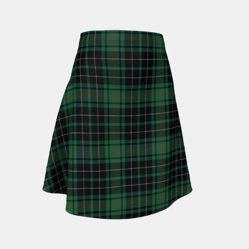 MacAulay Hunting Ancient Tartan Flared Skirt denim skirt fashionable