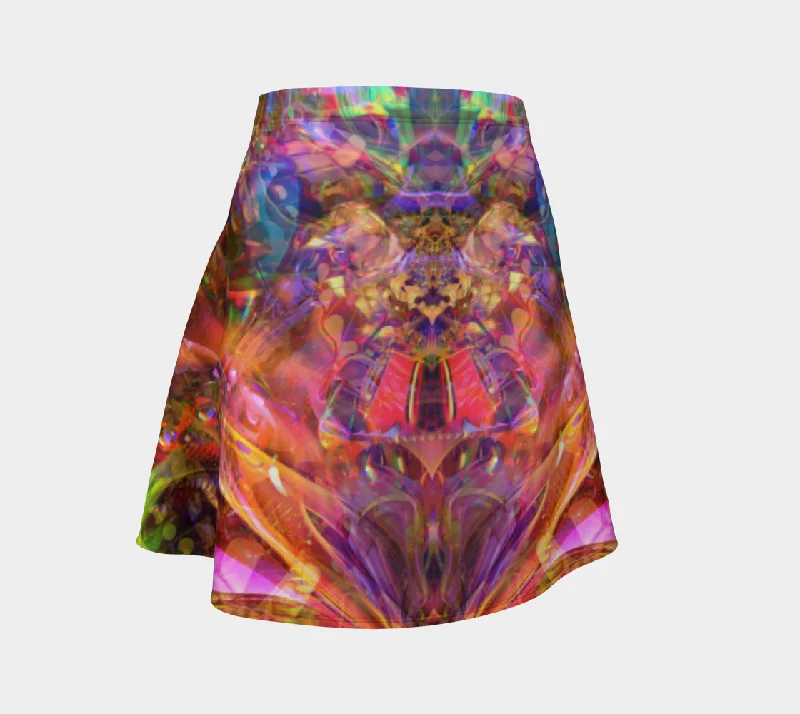 MARIPOSA FLARE SKIRT cashmere skirt fine